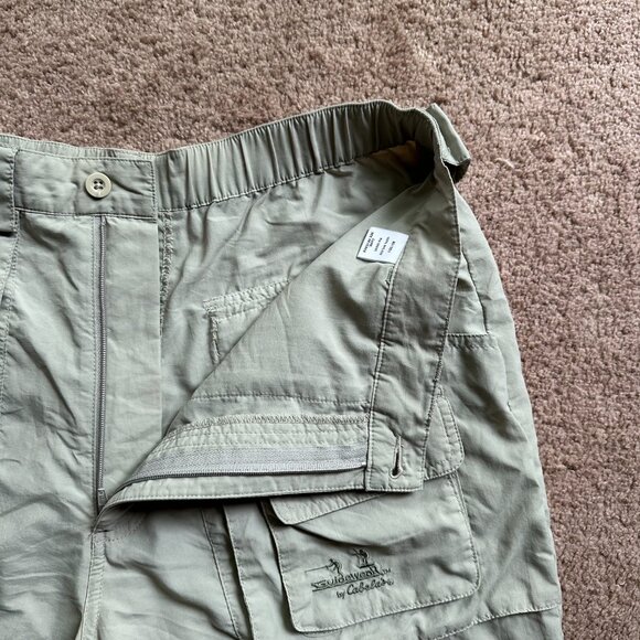 Cabela's Pants Mens Medium 32x27 Mid Rise Convertible Nylon Guidewear UPF 25+ - Picture 4 of 13